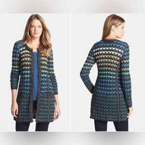 Nic+Zoe EyeLash Knit Long Cardigan​